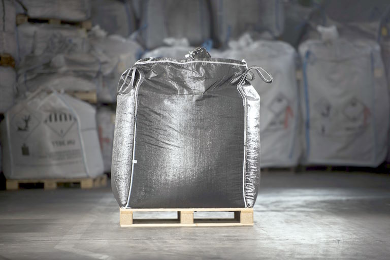 Packaging and storage of activated carbon